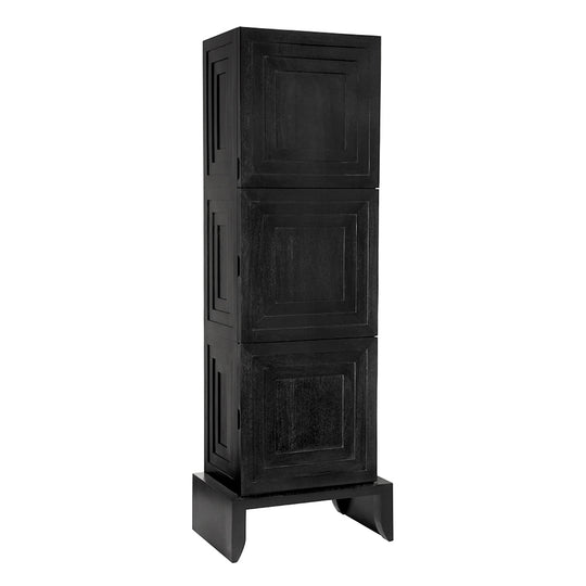 Noir - Etruscan Tower Cabinet - GHUT167HB