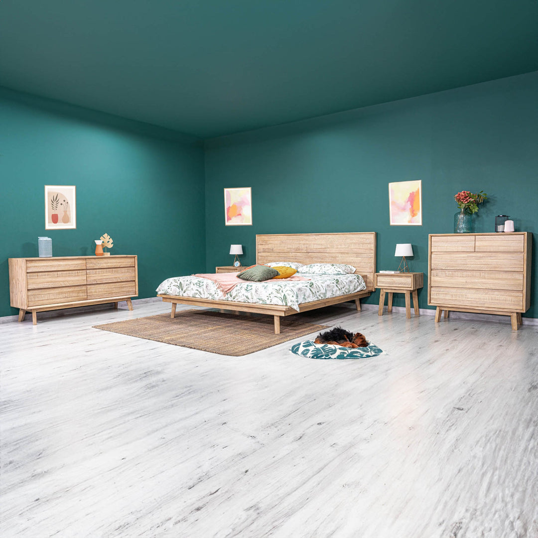 LH Home Gia King Bed BEDS