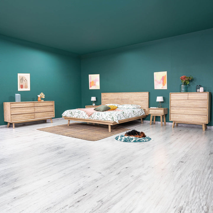 LH Home Gia King Bed BEDS