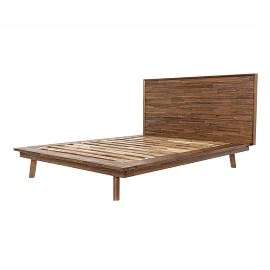 Gia King Bed - Warm Pecan
