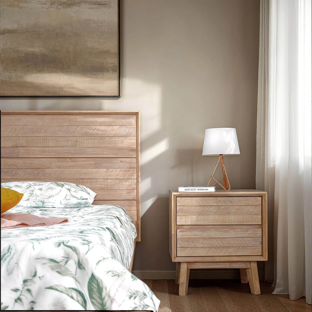 Gia 2 Drawer Nightstand