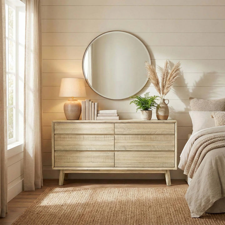 Gia 6 Drawer Dresser