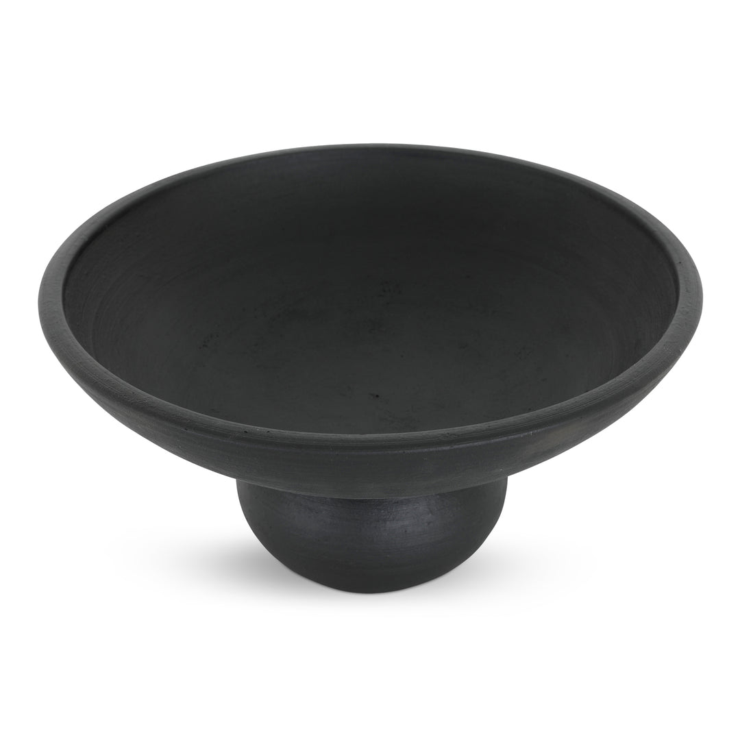 Moe's Home Collection - Asha Decorative Bowl Black Terracotta - GK-1132-02 | American Home Furniture