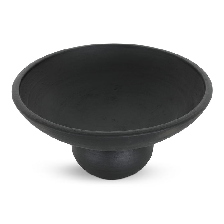 Moe's Home Collection - Asha Decorative Bowl Black Terracotta - GK-1132-02 | American Home Furniture