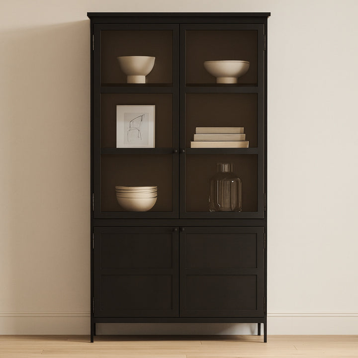 American Home Furniture Moe's Home Collection Henry Metal Tall Cabinet