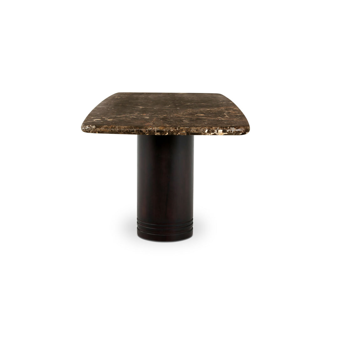 Daphne Dining Table Large Dark Emperador Marble