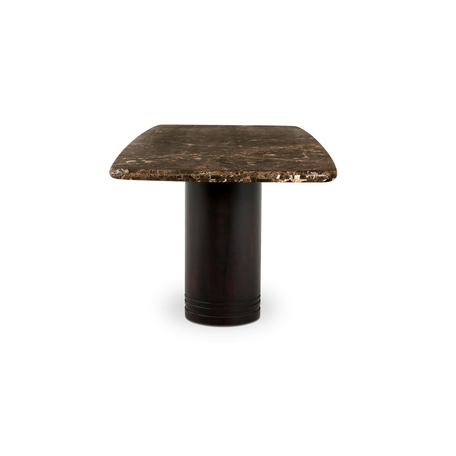 Daphne Dining Table Large Dark Emperador Marble