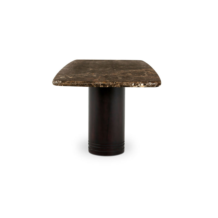 Daphne Dining Table Large Dark Emperador Marble