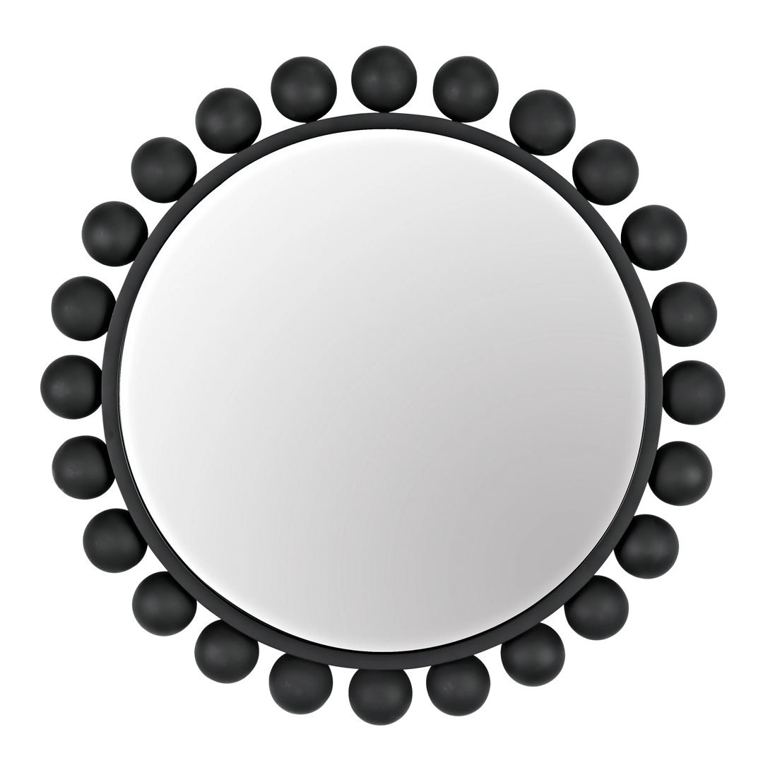 American Home Furniture | Noir - Cooper Mirror, Black Steel