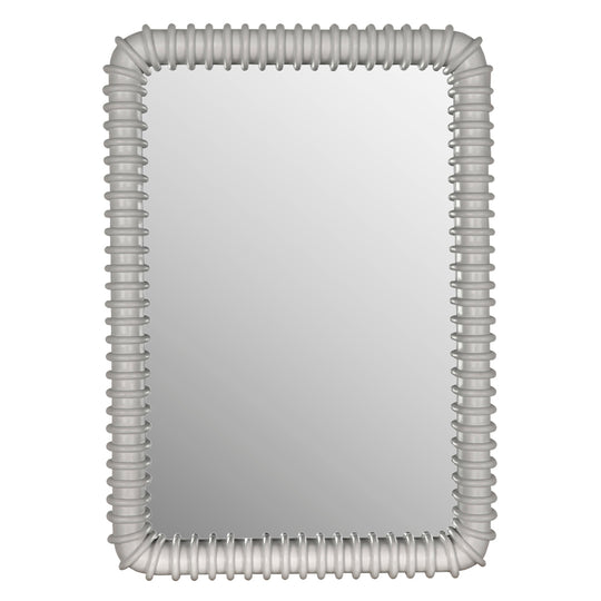 Noir - Toshi MIrror, Solid White - GMIR148SW