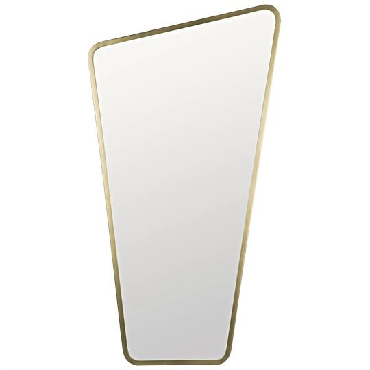 Noir Juliet Mirror, Steel with Brass Finish WALL MIRRORS
