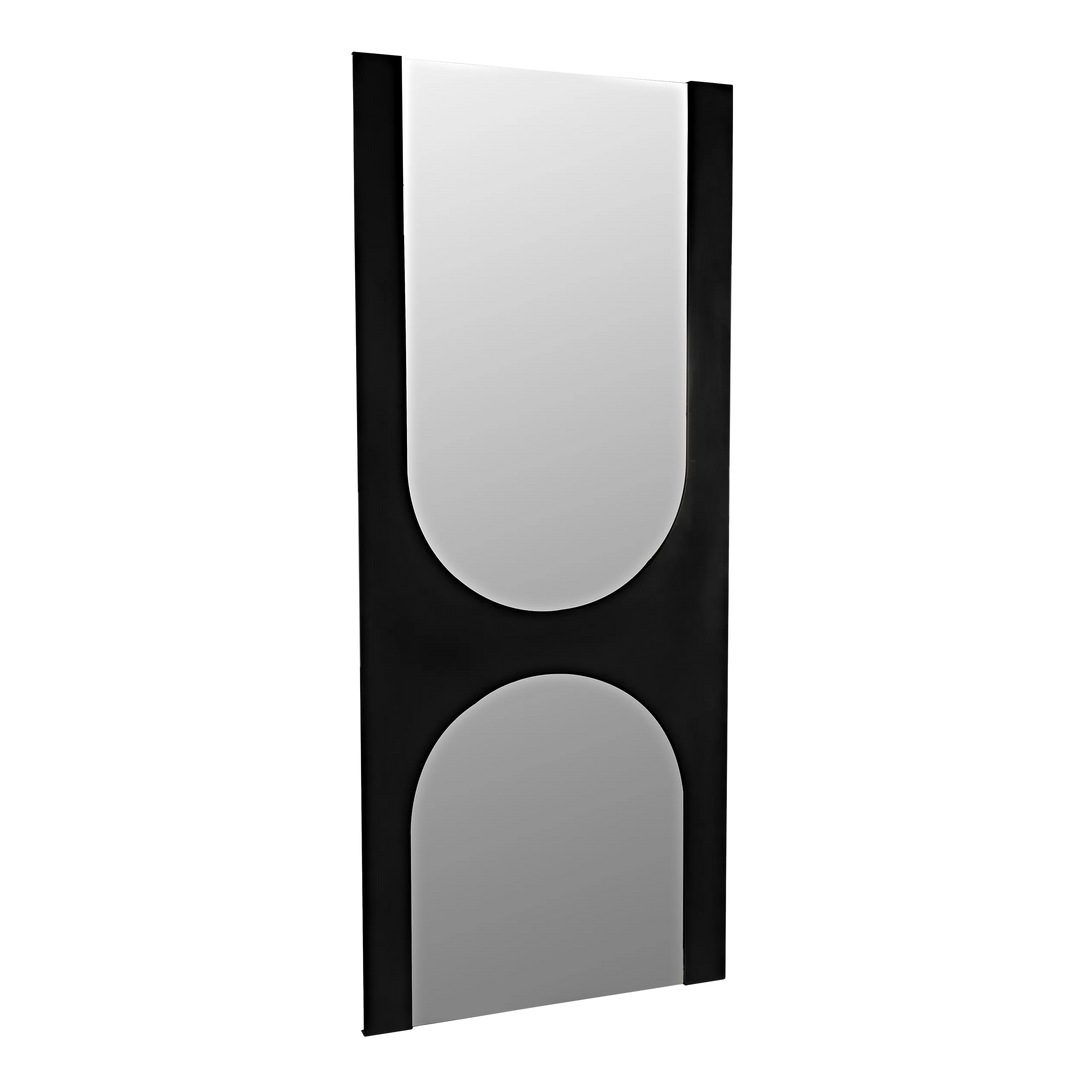 American Home Furniture | Noir - Himeno Mirror, Black Metal