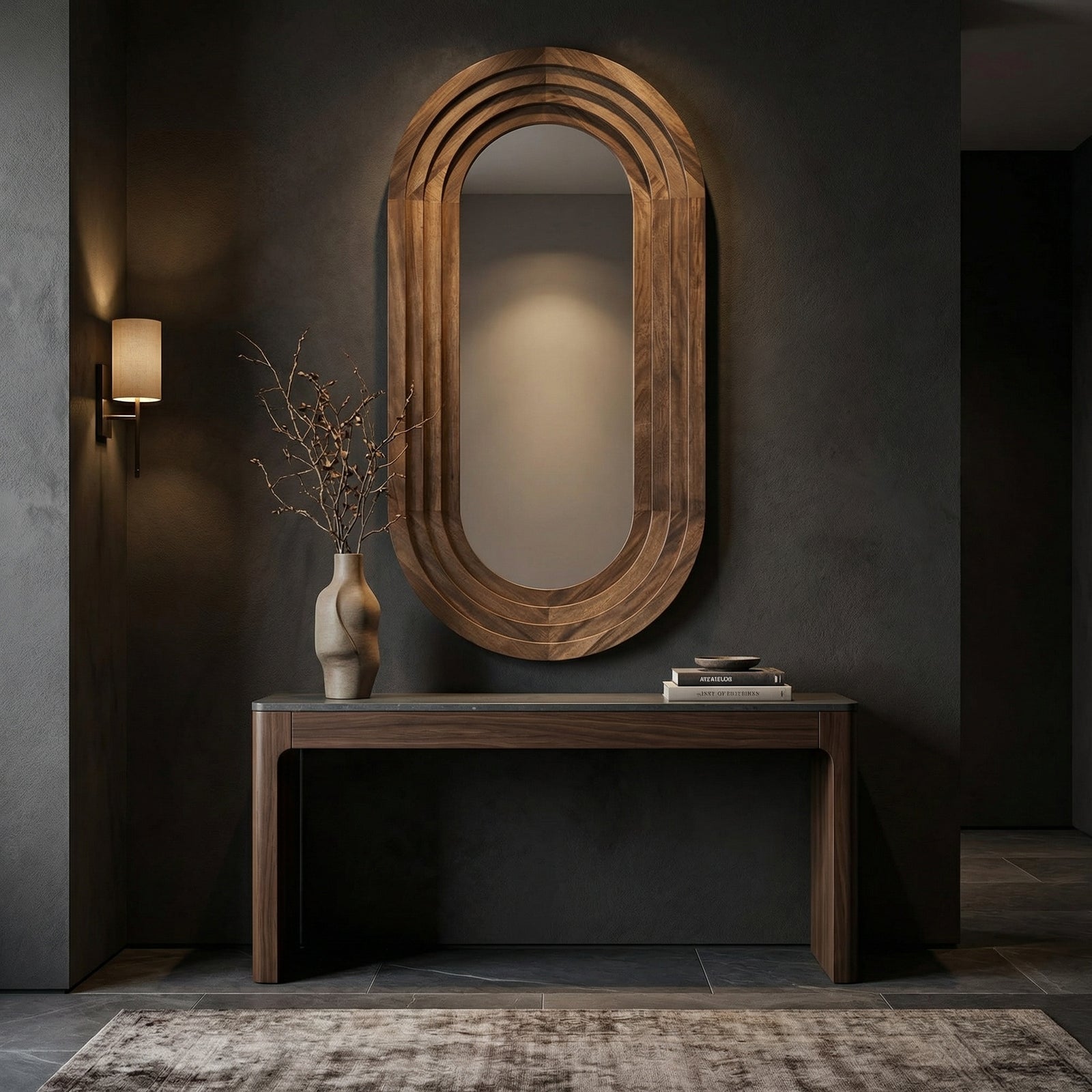 Noir - New Fuss Mirror - GMIR180DW-A