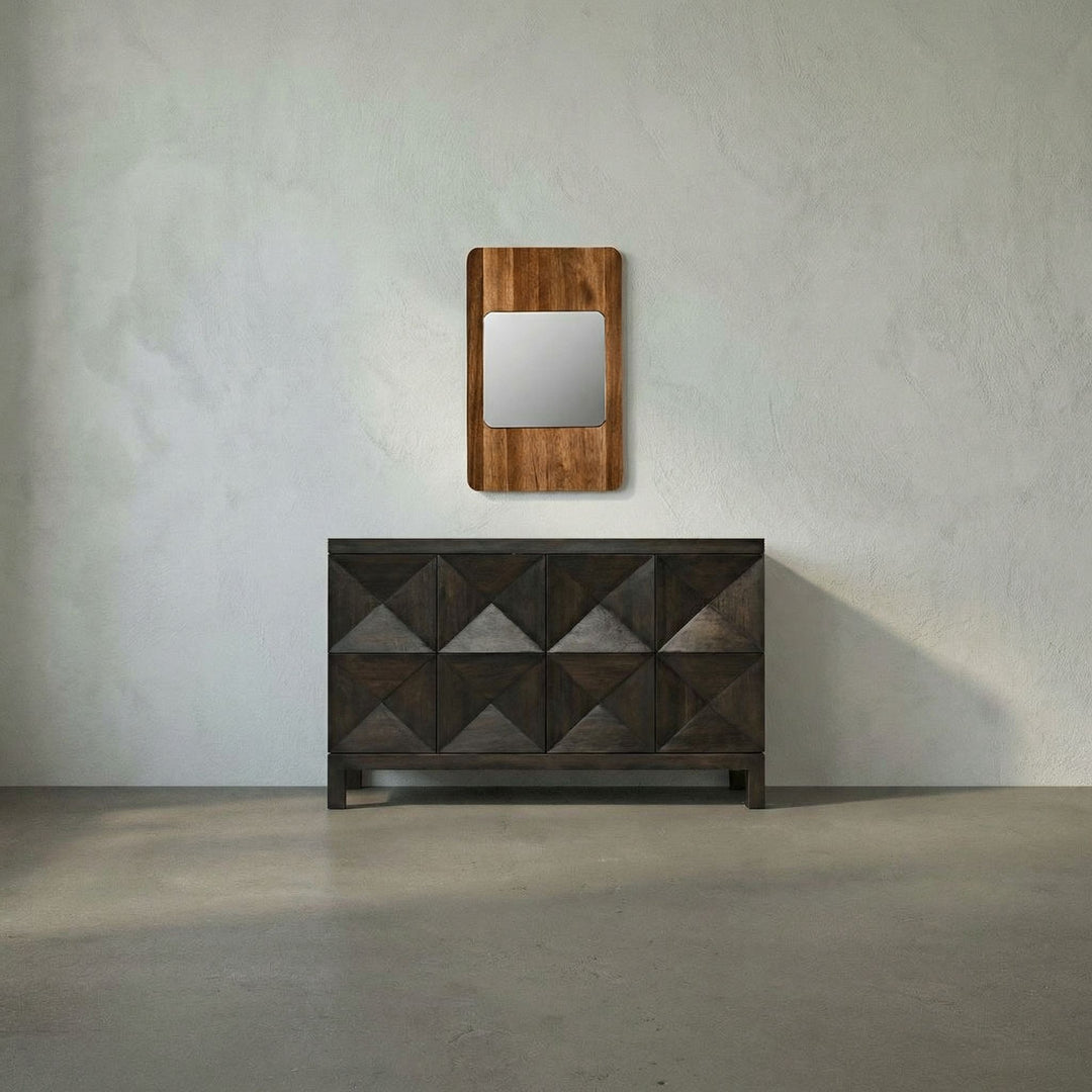 Noir - Franklin Mirror, B, Dark Walnut - GMIR188DW