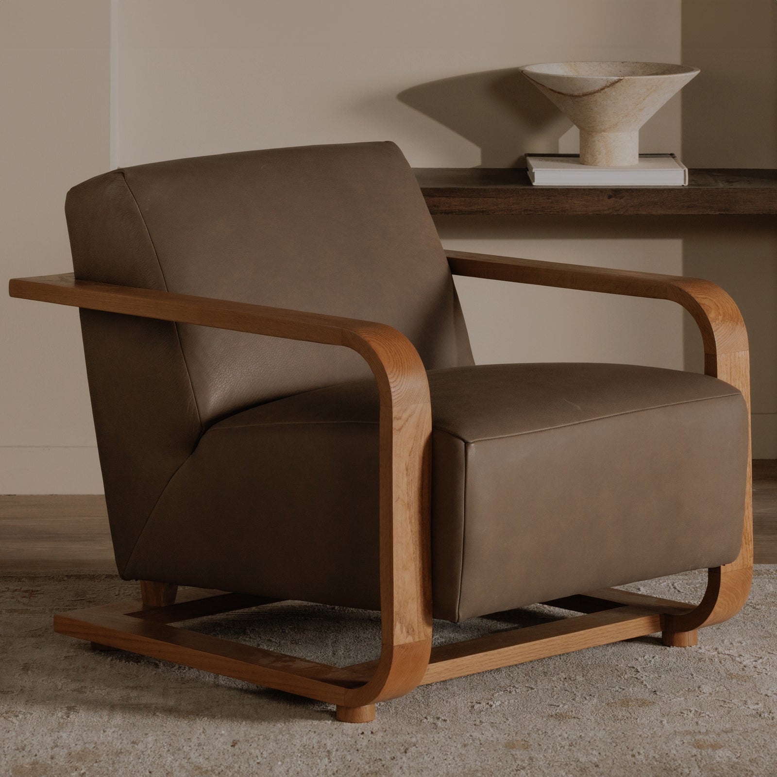 American Home Furniture Moe's Home Collection Eckersley Lounge Chair Cool