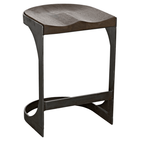 Noir Baxter Counter Stool BAR STOOLS + COUNTER STOOLS