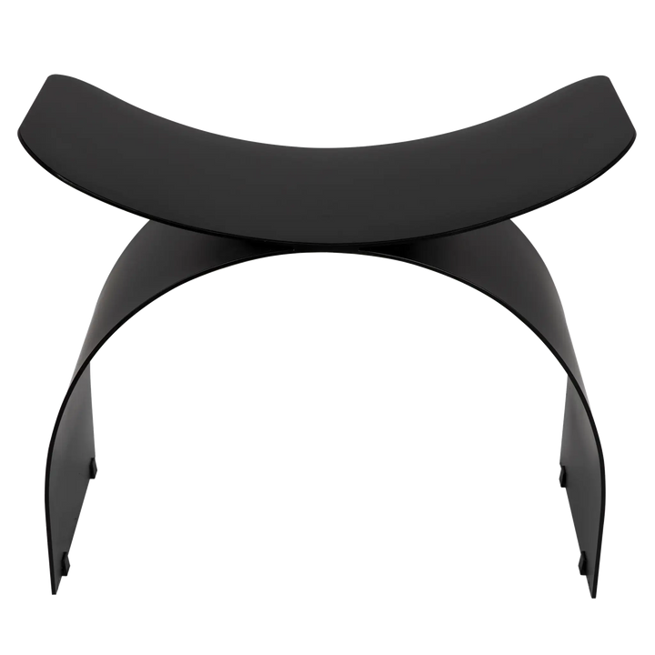 American Home Furniture | Noir - Papillon Stool, Black Steel