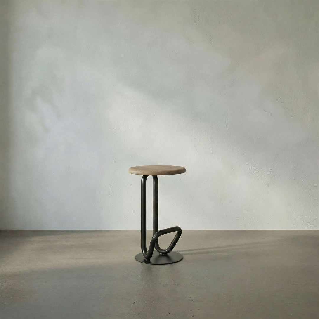 Noir - Hook Counter Stool - GSTOOL157MTB-S