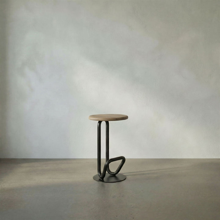 Noir - Hook Counter Stool - GSTOOL157MTB-S