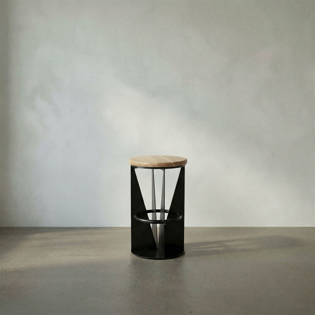Noir - Nagoya Stool, Counter Height - GSTOOL158MTB-S