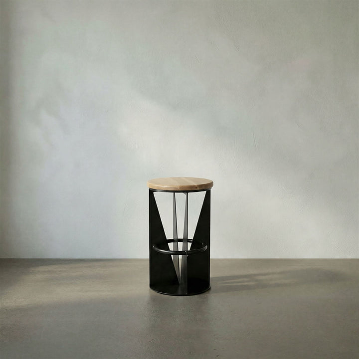 Noir - Nagoya Stool, Counter Height - GSTOOL158MTB-S