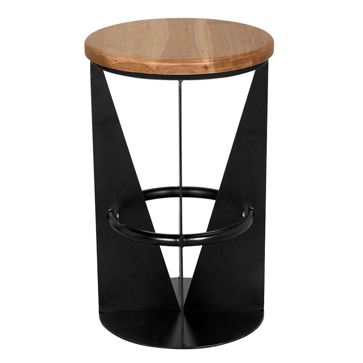 Noir - Nagoya Stool, Counter Height - GSTOOL158MTB-S