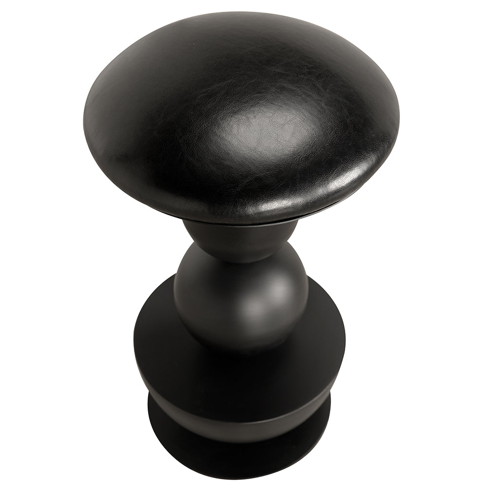 Noir - Perth 24" Counter Stool - GSTOOL160-S