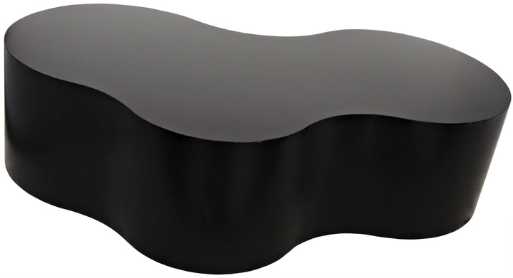 American Home Furniture | Noir - Island Coffee Table, Black Steel