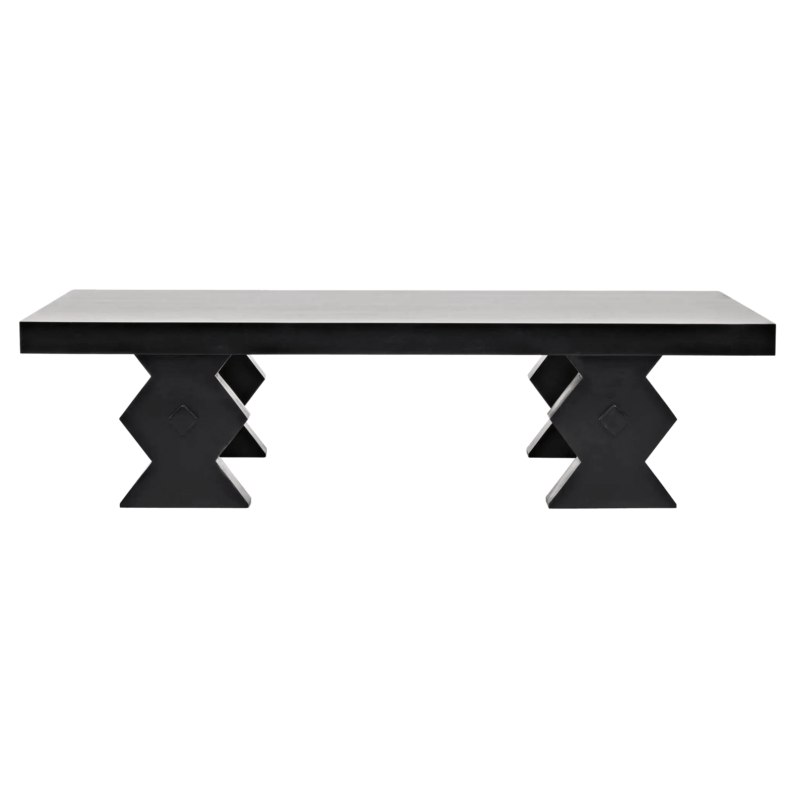 Noir Suzu Coffee Table, Hand Rubbed Black COFFEE TABLES