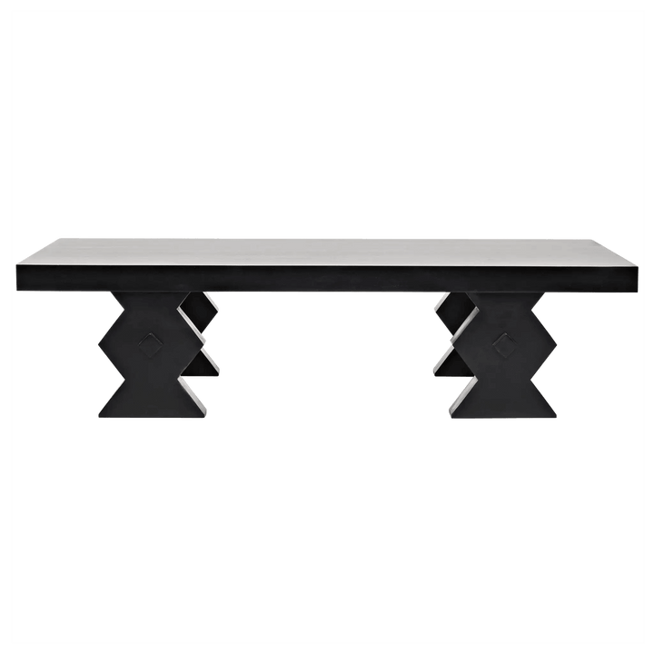 Noir Suzu Coffee Table, Hand Rubbed Black COFFEE TABLES