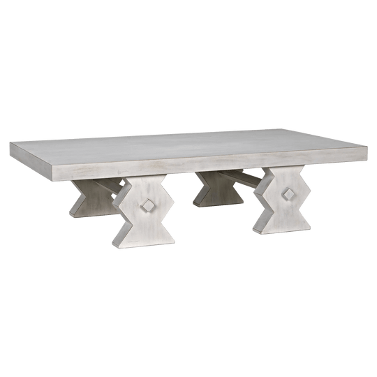 Noir Suzu Coffee Table, White Wash COFFEE TABLES