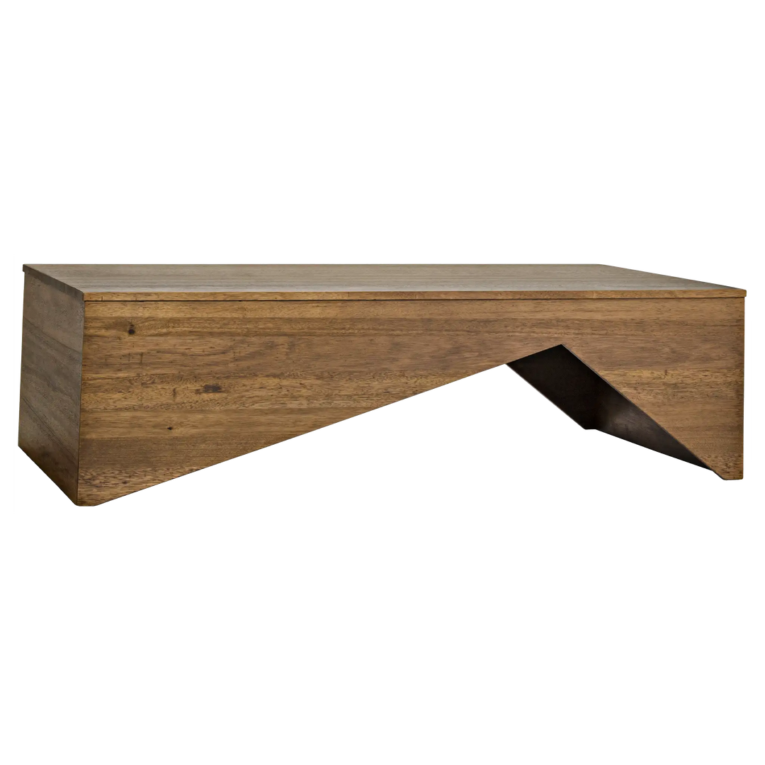 American Home Furniture | Noir - Daiki Coffee Table, Dark Walnut