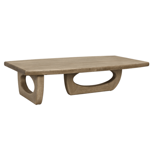 Noir Douglas Coffee Table, Bleached Walnut COFFEE TABLES