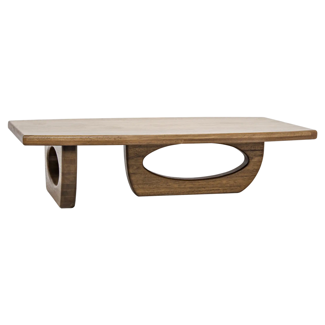 American Home Furniture | Noir - Douglas Coffee Table, Dark Walnut