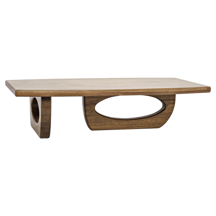 American Home Furniture | Noir - Douglas Coffee Table, Dark Walnut