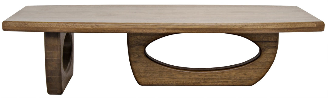 American Home Furniture | Noir - Douglas Coffee Table, Dark Walnut