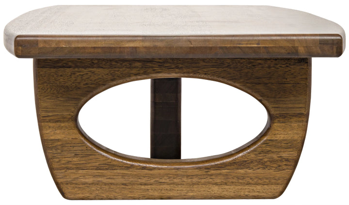 American Home Furniture | Noir - Douglas Coffee Table, Dark Walnut