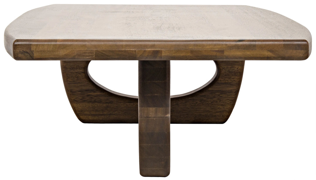 American Home Furniture | Noir - Douglas Coffee Table, Dark Walnut