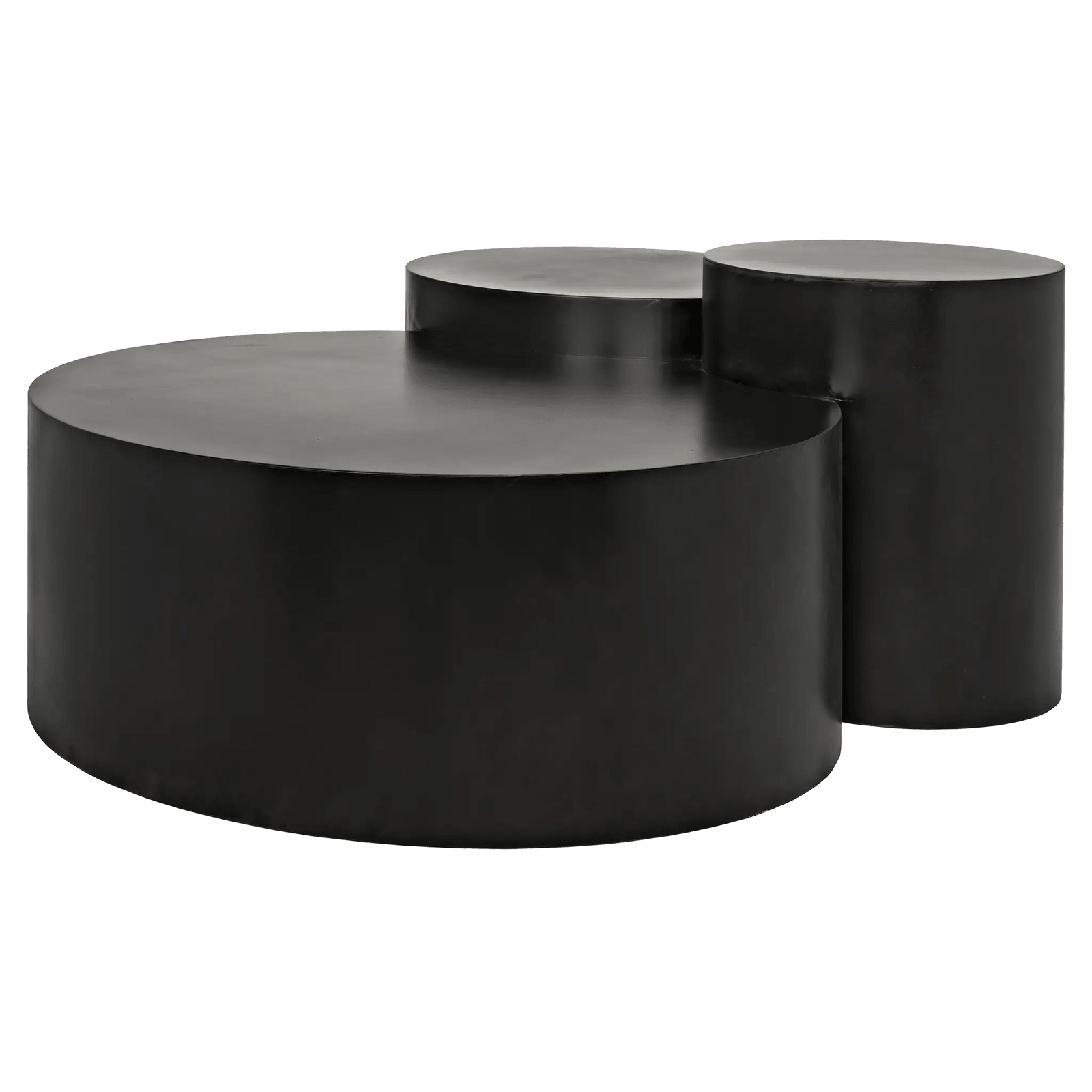Noir Ella Coffee Table, Black Steel COFFEE TABLES