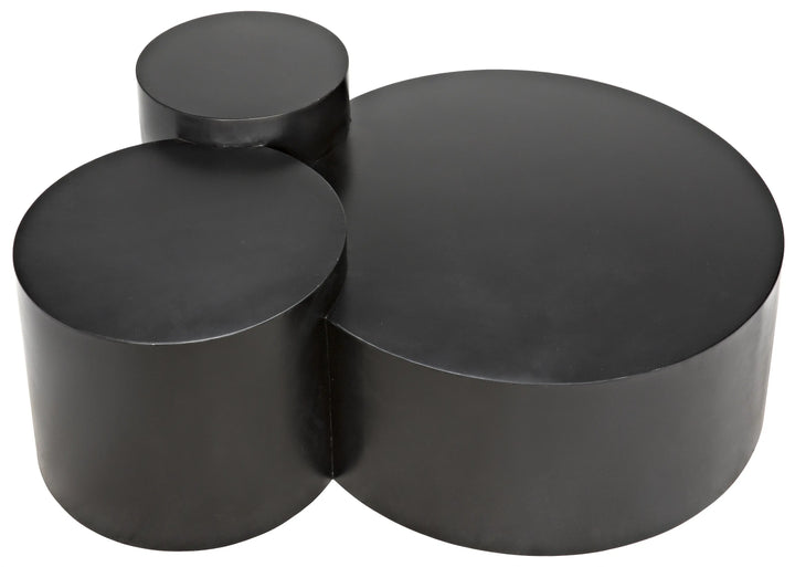 American Home Furniture | Noir - Ella Coffee Table, Black Steel