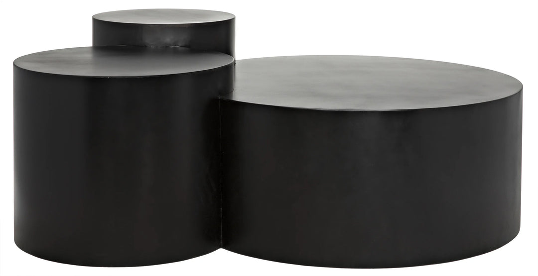 American Home Furniture | Noir - Ella Coffee Table, Black Steel