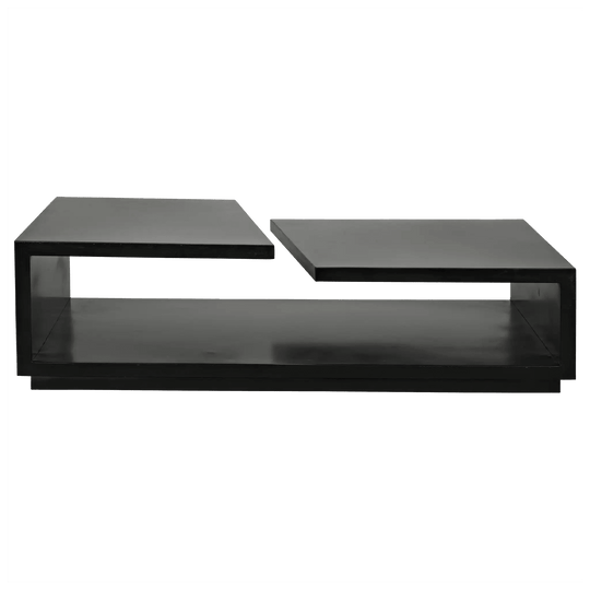 Noir Shift Coffee Table, Black Steel COFFEE TABLES