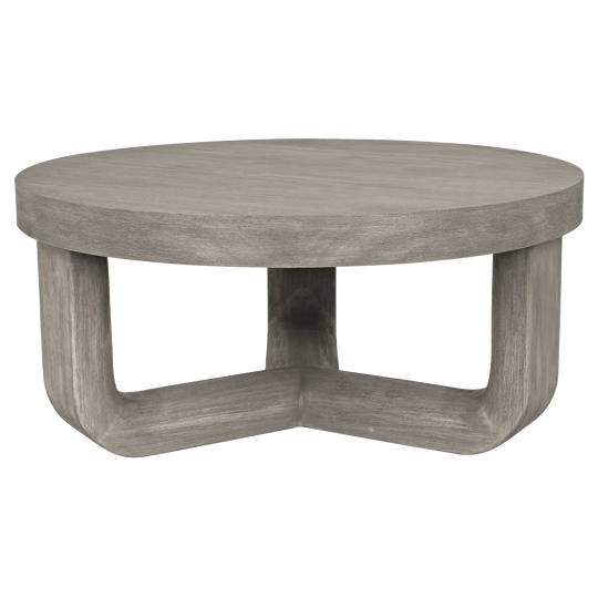 Noir Joel Coffee Table, Distressed Grey COFFEE TABLES