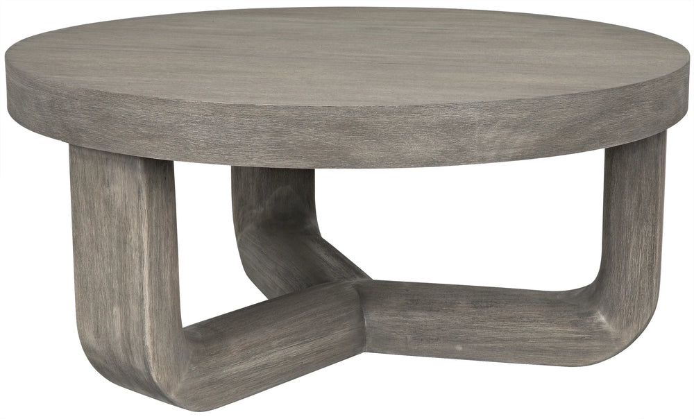 American Home Furniture | Noir - Joel Coffee Table, Distressed Grey