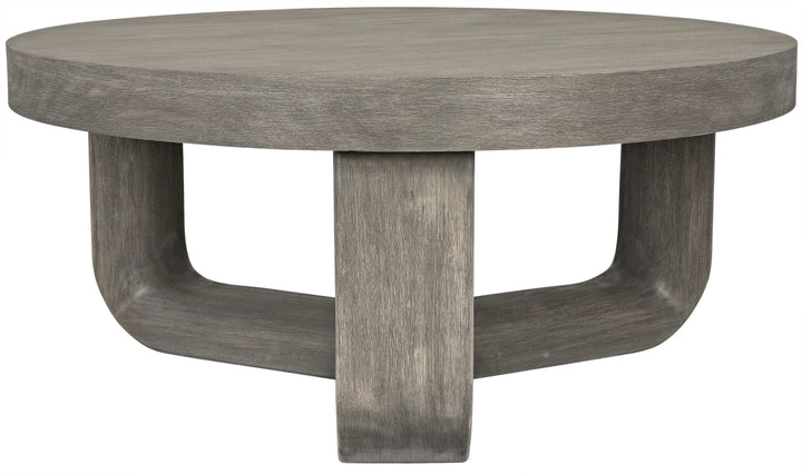 American Home Furniture | Noir - Joel Coffee Table, Distressed Grey