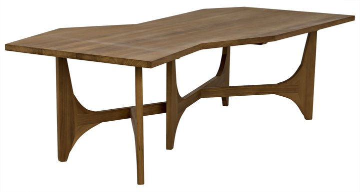 American Home Furniture | Noir - Fenton Coffee Table, Gold Teak