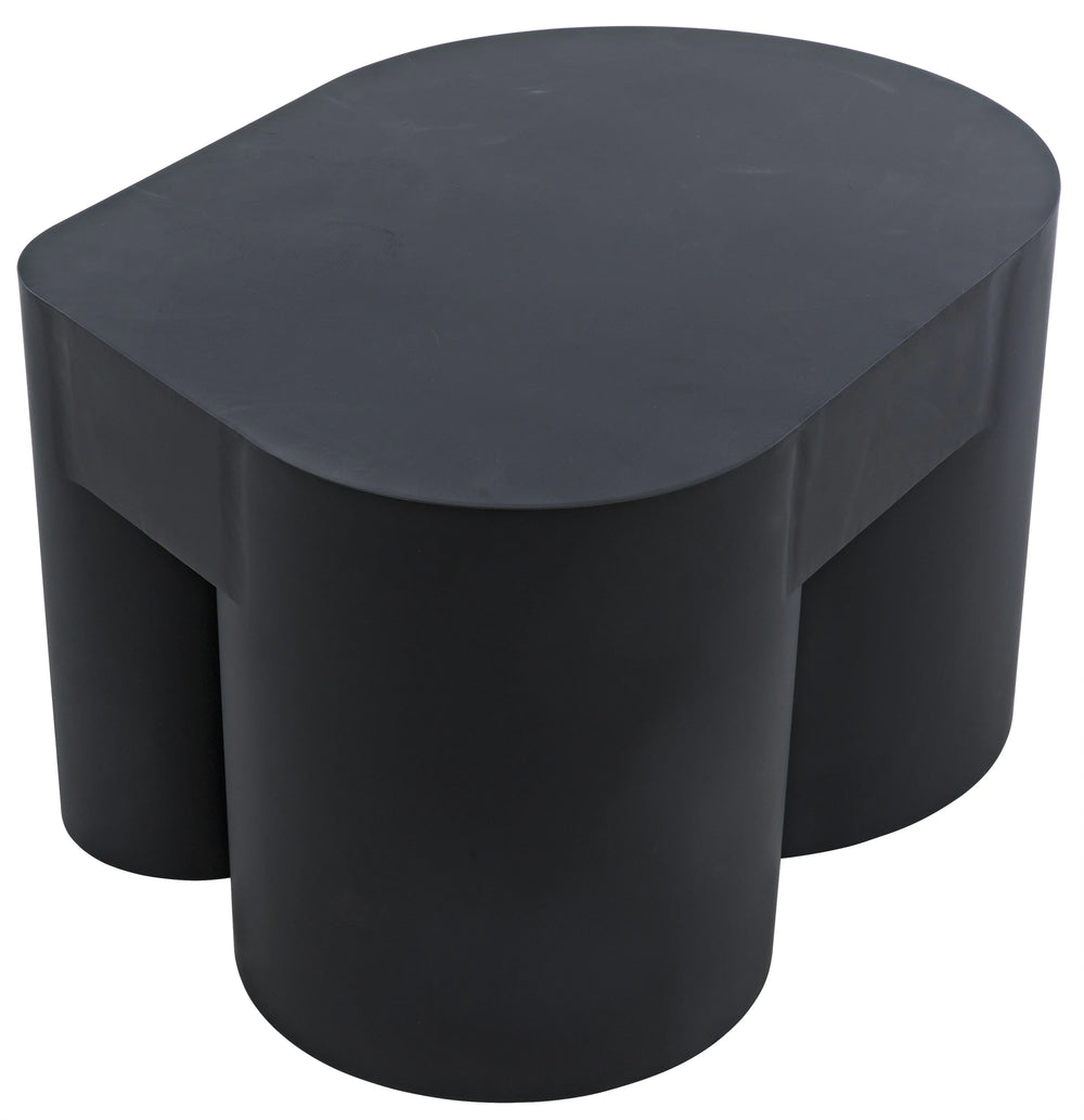 American Home Furniture | Noir - Bain Coffee Table, Black Steel