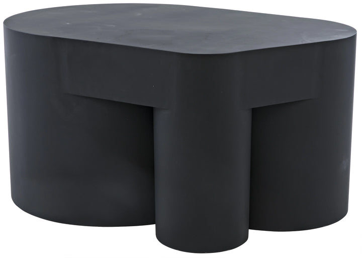 American Home Furniture | Noir - Bain Coffee Table, Black Steel