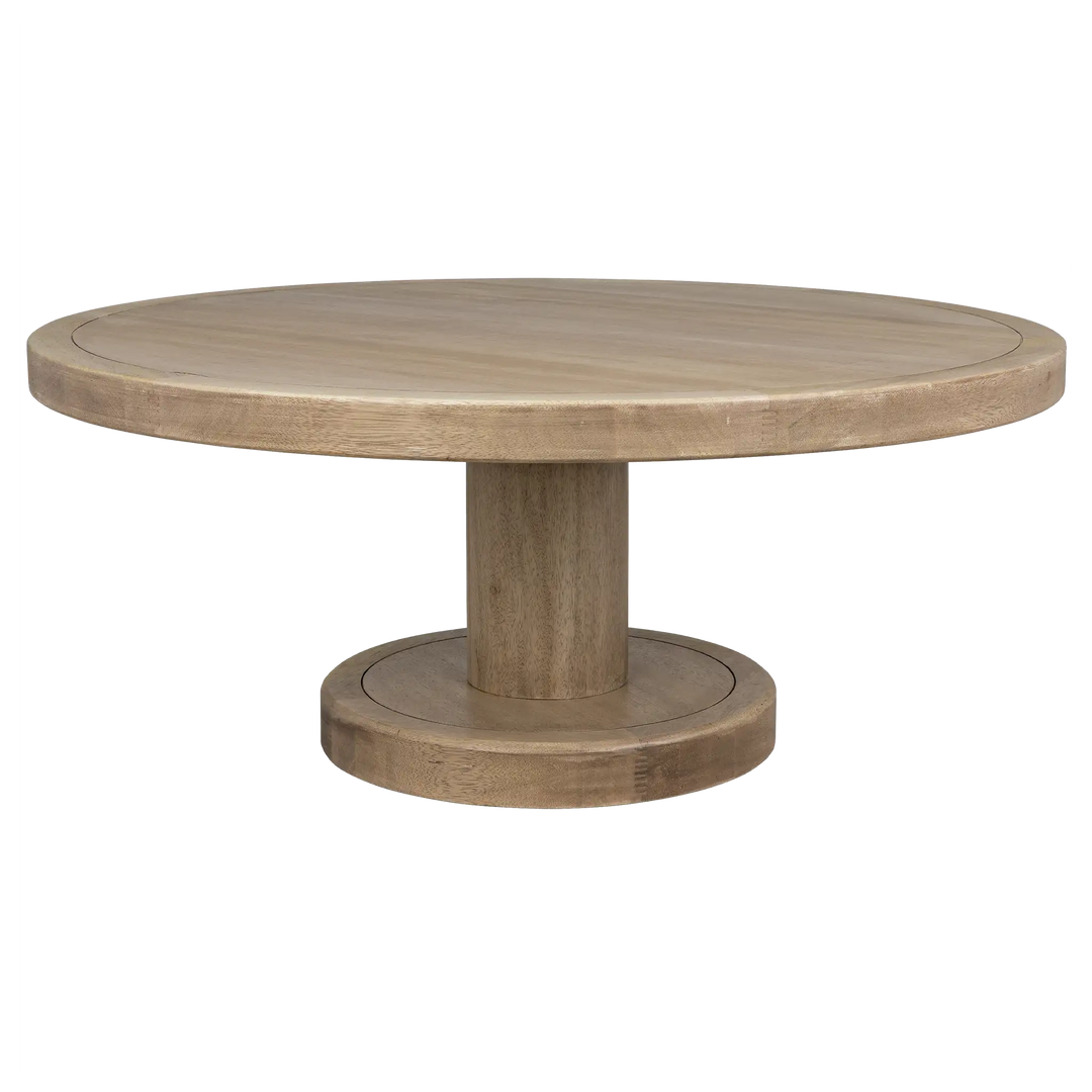 American Home Furniture | Noir - Milena Coffee Table, Washed Walnut