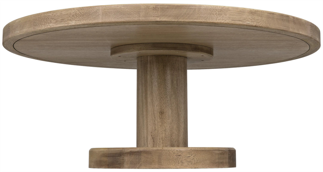 American Home Furniture | Noir - Milena Coffee Table, Washed Walnut